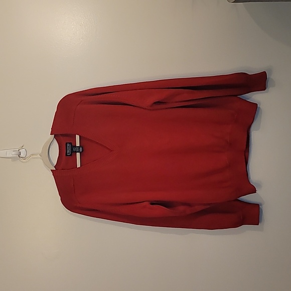 Lands' End Other - Land's End Direct Merchants Drifter Sweater mens Large red made in usa LOT F16